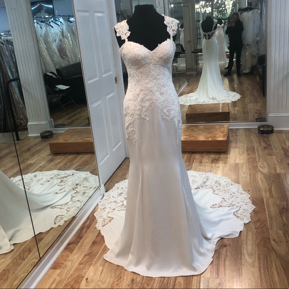 jersey fabric wedding dress